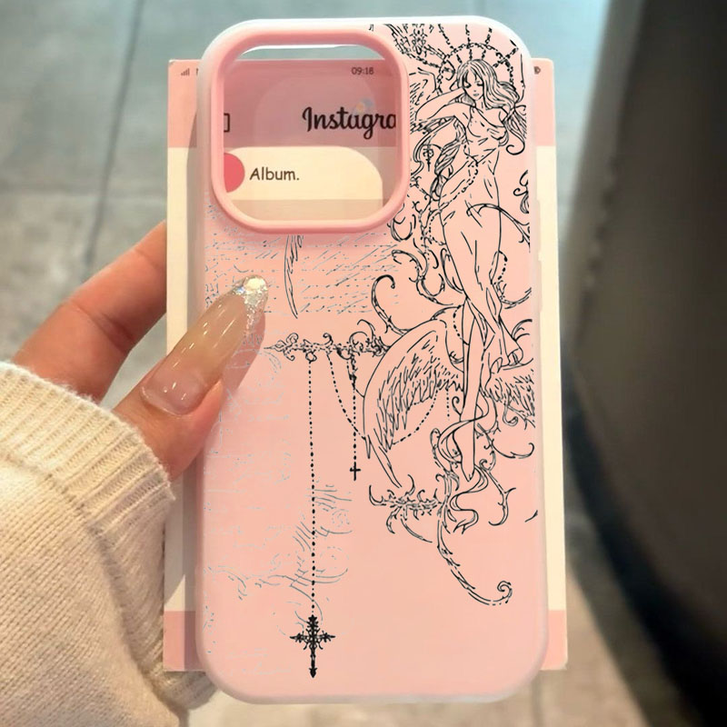 Gothic Style Angel Cross Line  - Samsung Galaxy S24 评论和价格