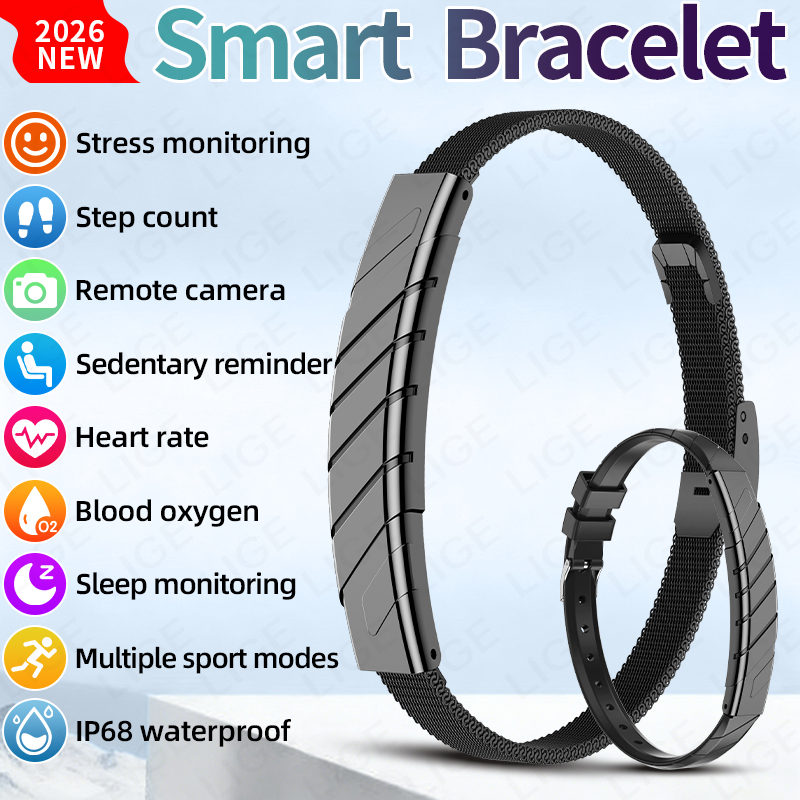 LIGE NO Screen Smart Bracelet  - Fall Detection Watch 评论和价格