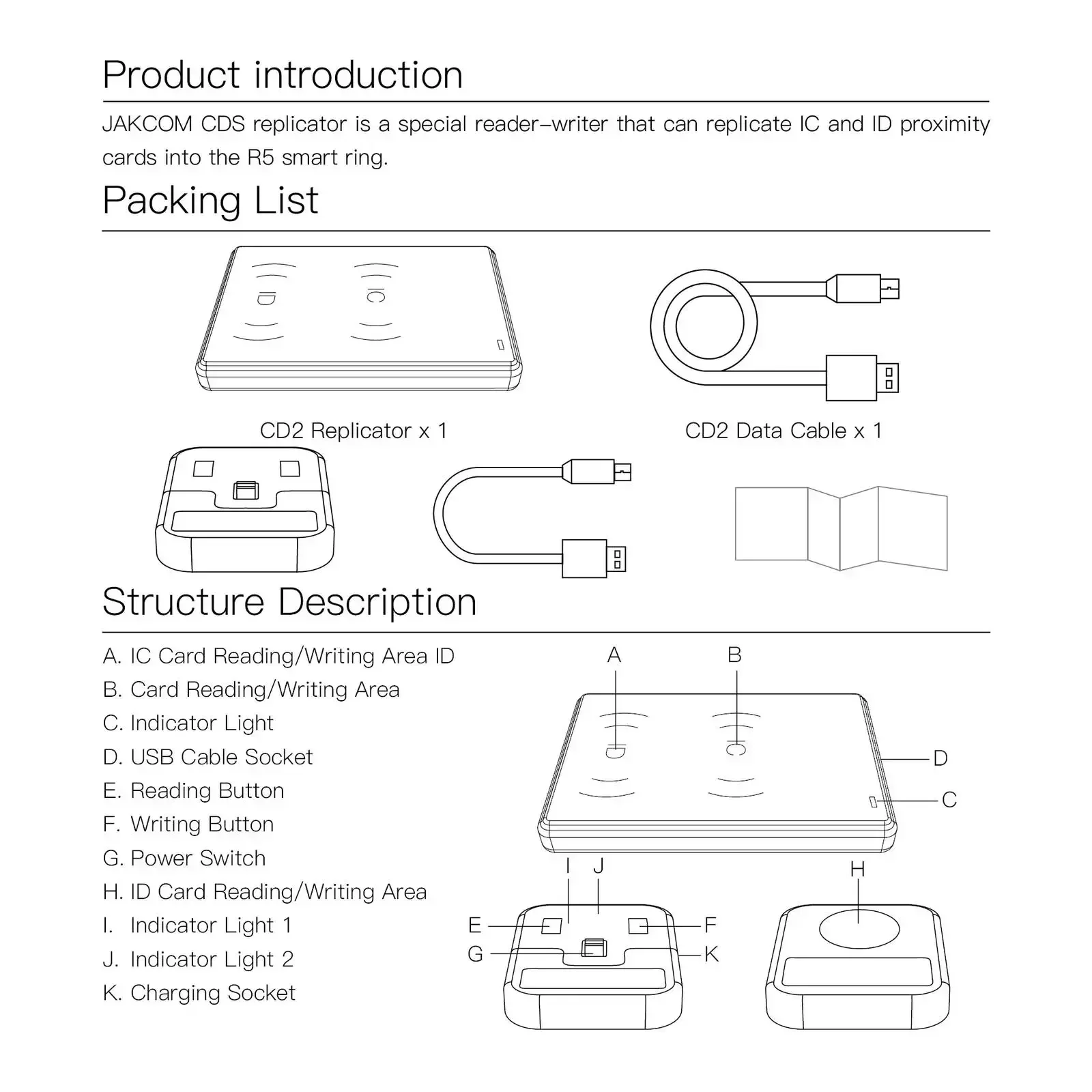 JAKCOM CDS RFID Replicator for - Smart Ring Nfc Pay 评论和价格