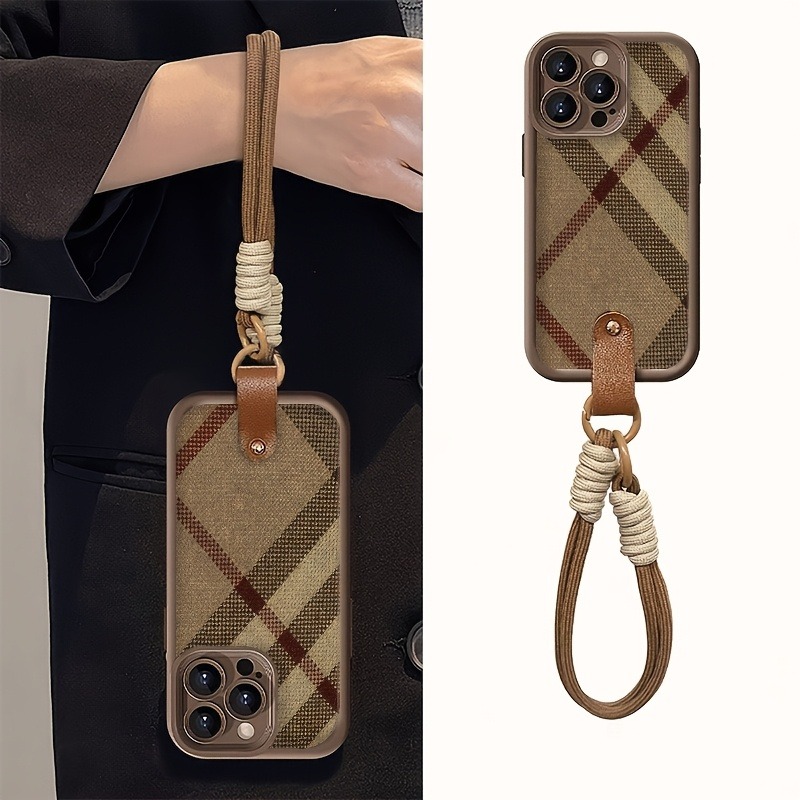 Brown Stripes Lanyard Strap Ro - Samsung Galaxy S24 评论和价格